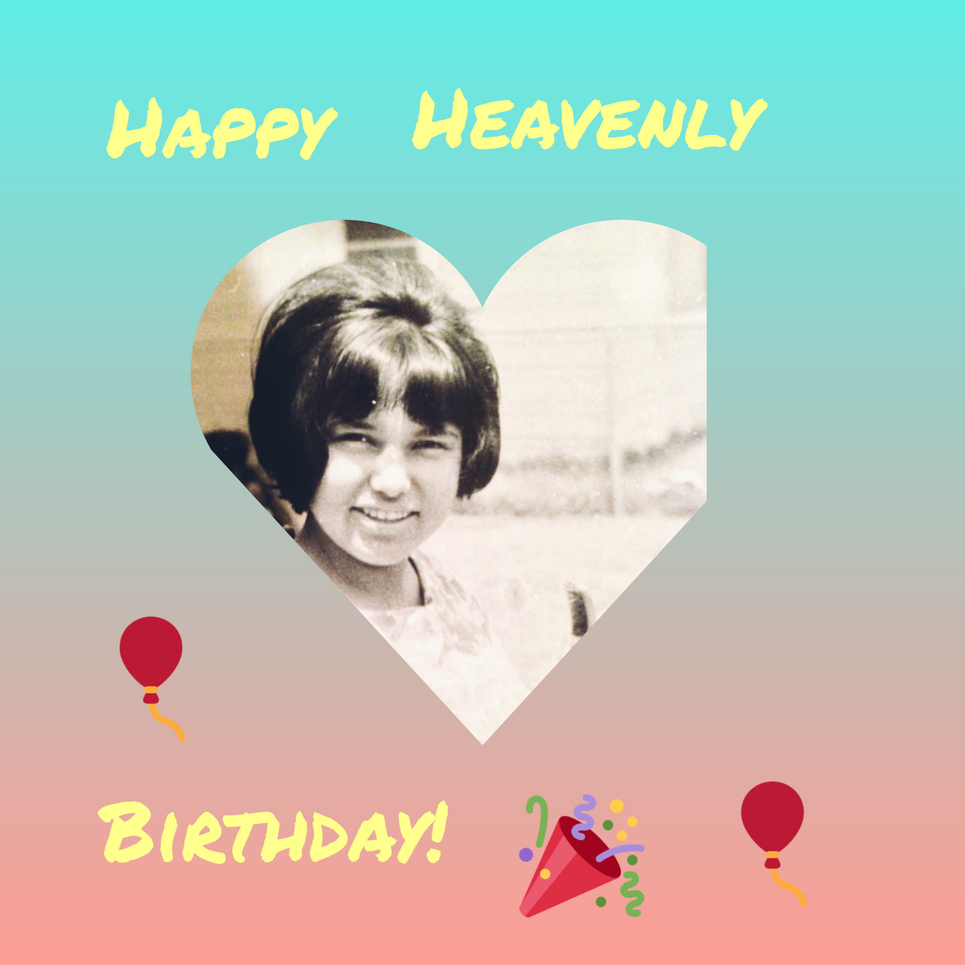 Grandma Rey - Happy Heavenly Birthday